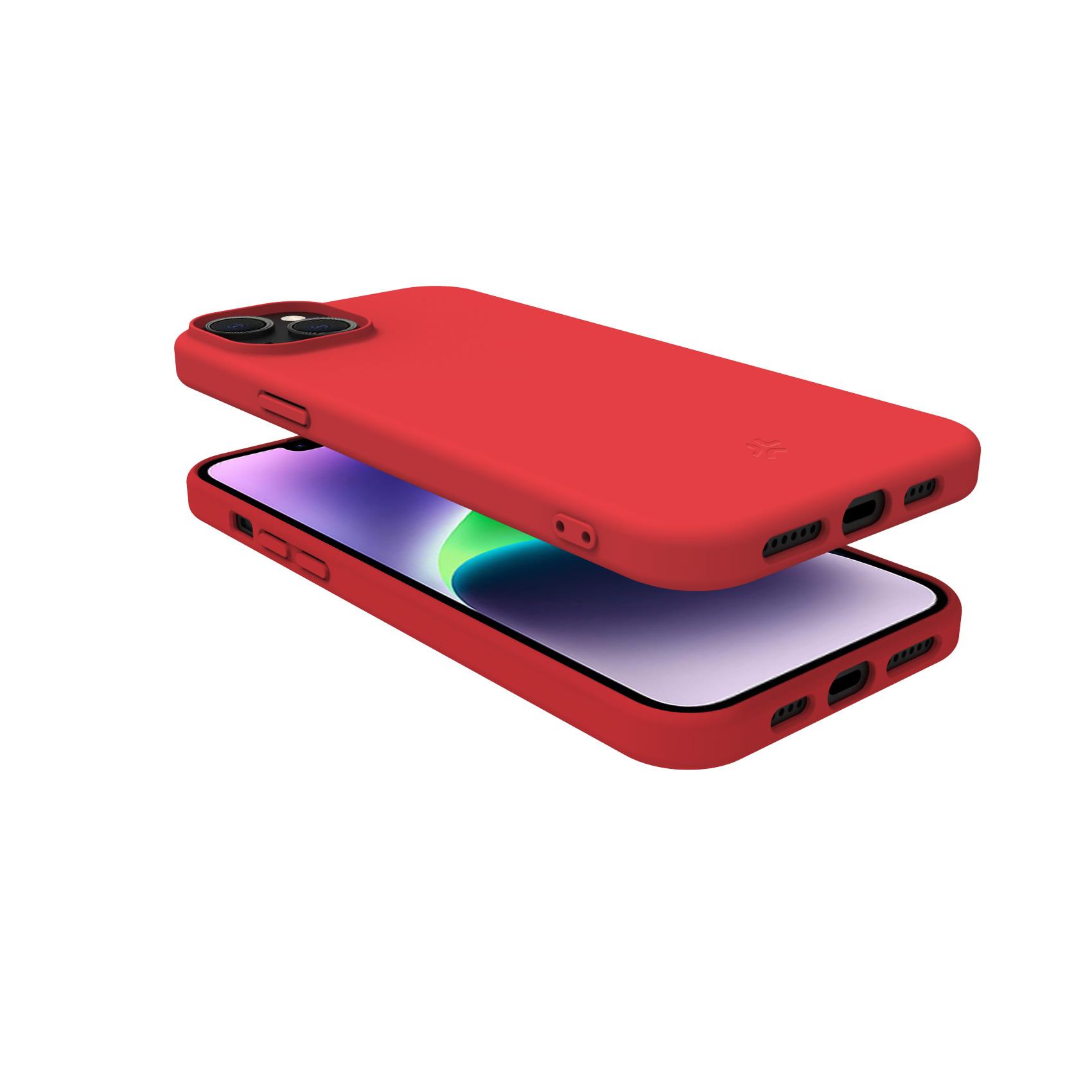 Cover iPhone 15 Plus Celly CROMO TPU Rosso - immagine 6