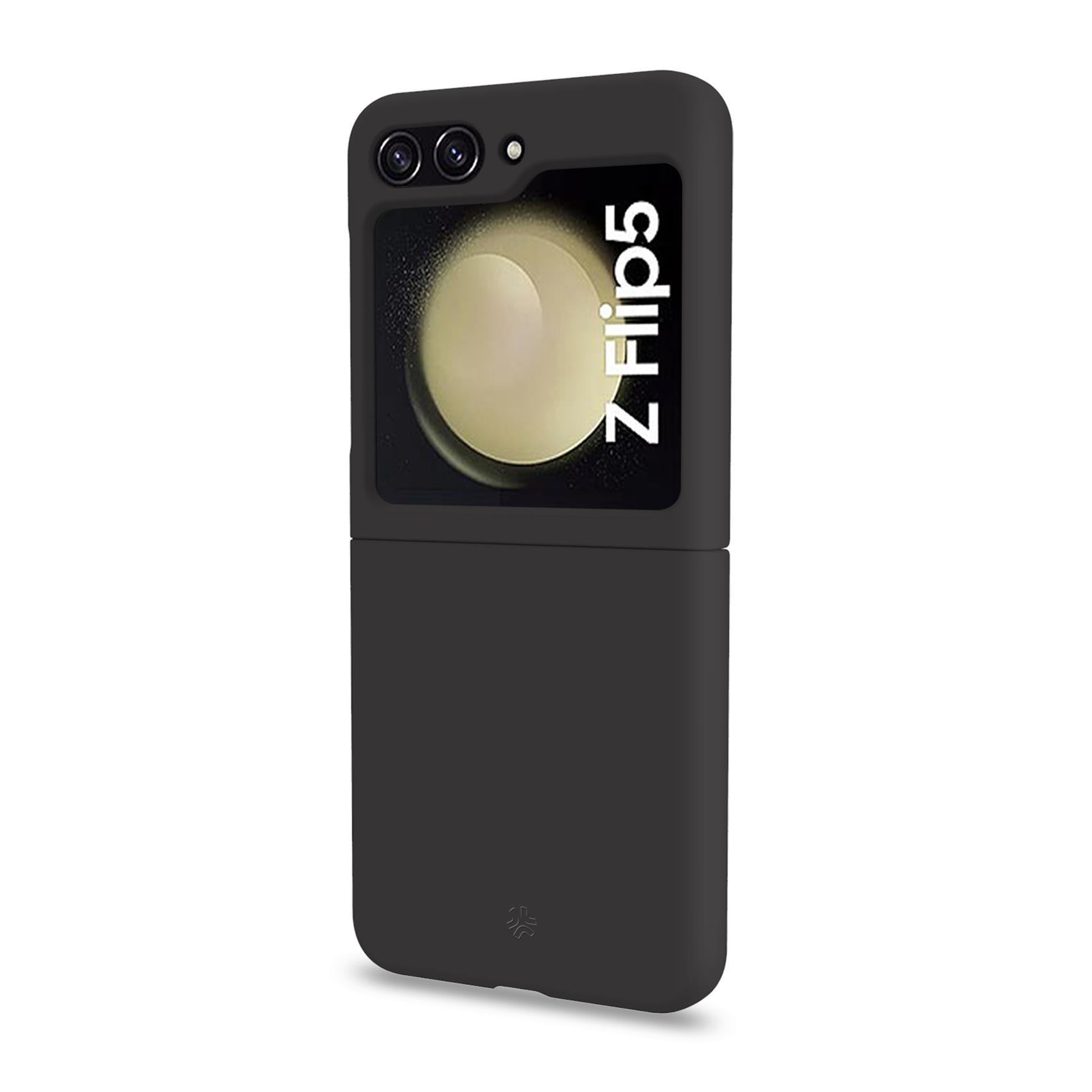 Cover Celly CROMO per Samsung Galaxy Z Flip 5 Nero TPU - immagine 4