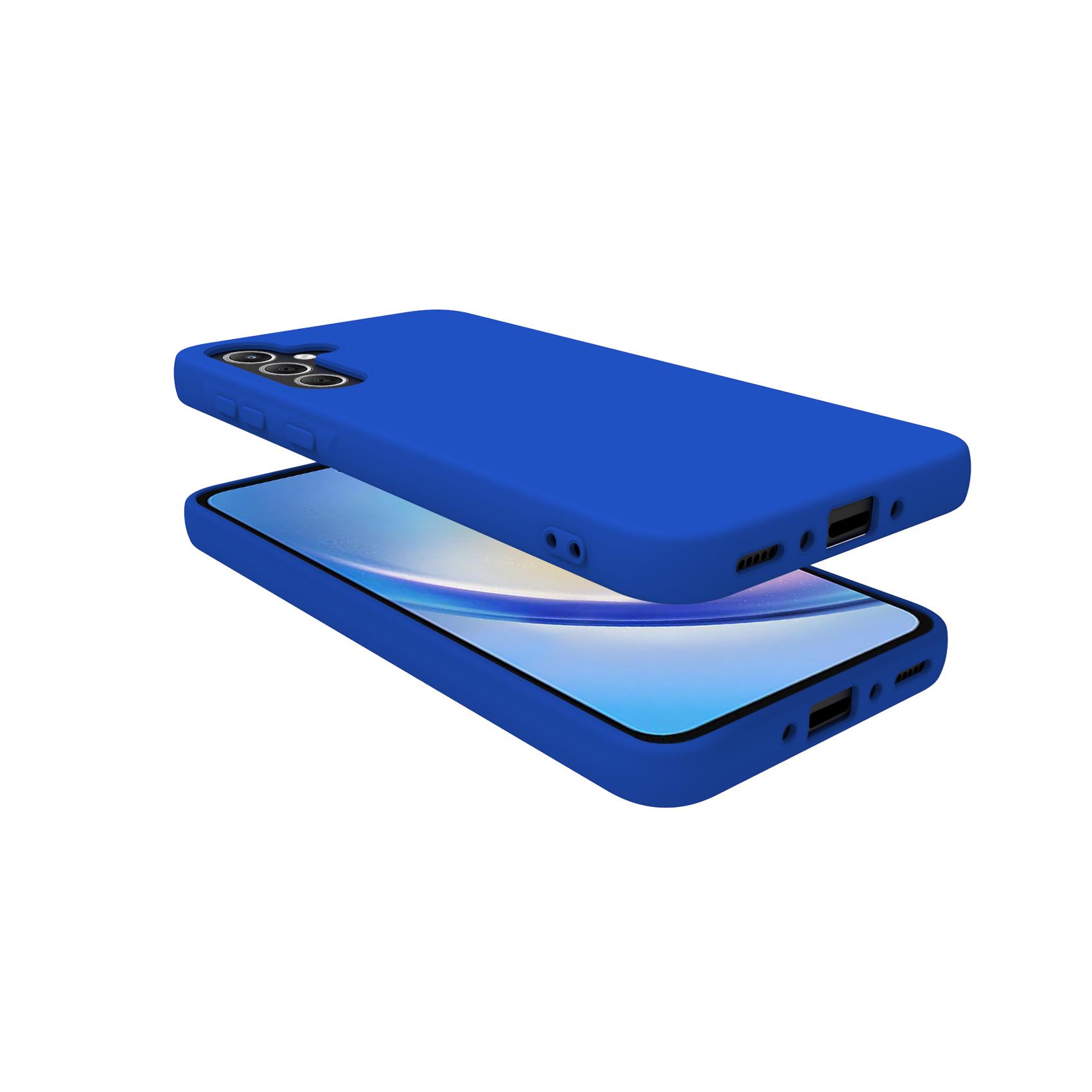 Cover Celly CROMO per Samsung Galaxy A55 5G e A55 5G Enterprise Edition Blu - immagine 11