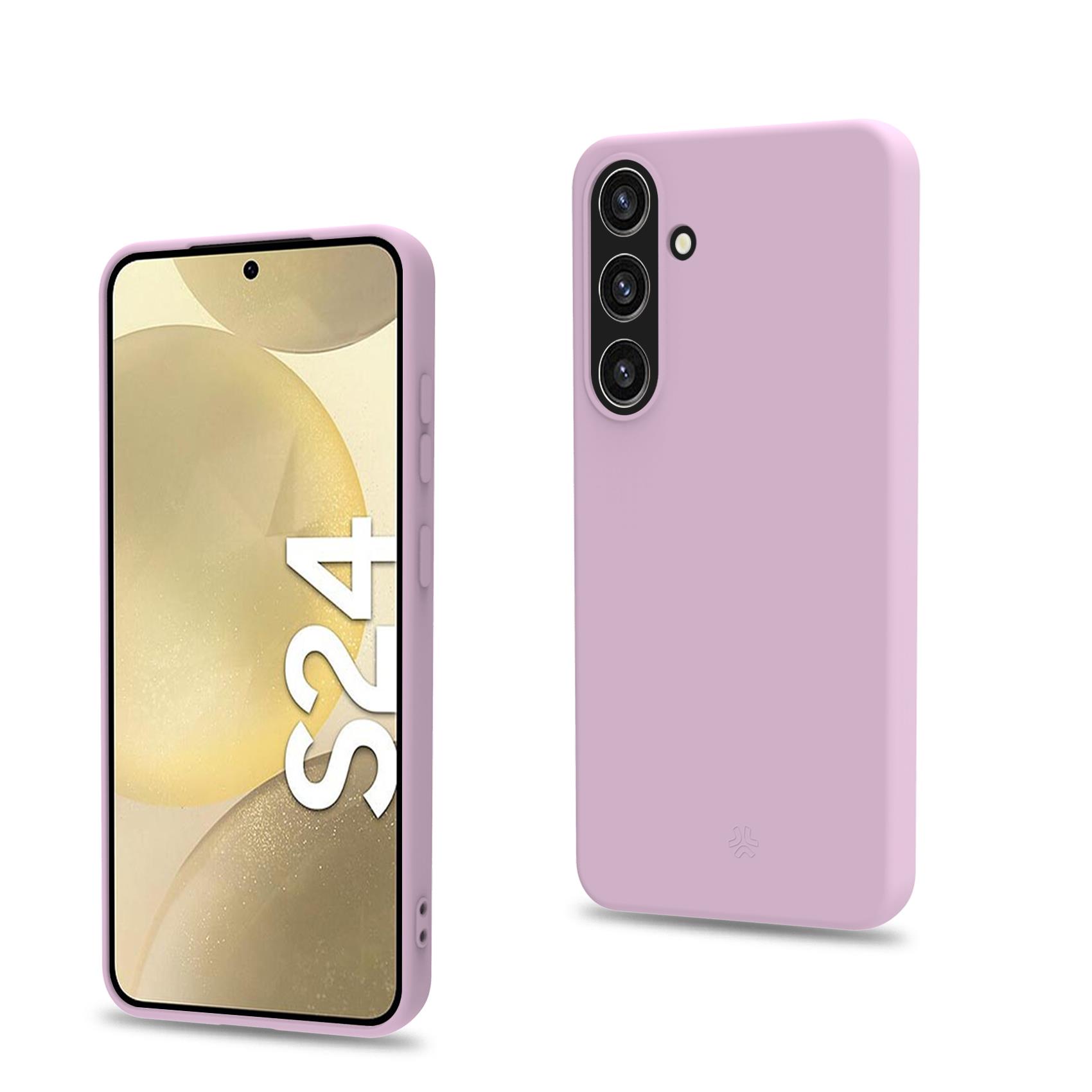 Cover Celly CROMO per Samsung Galaxy S24 5G - Rosa - immagine 4