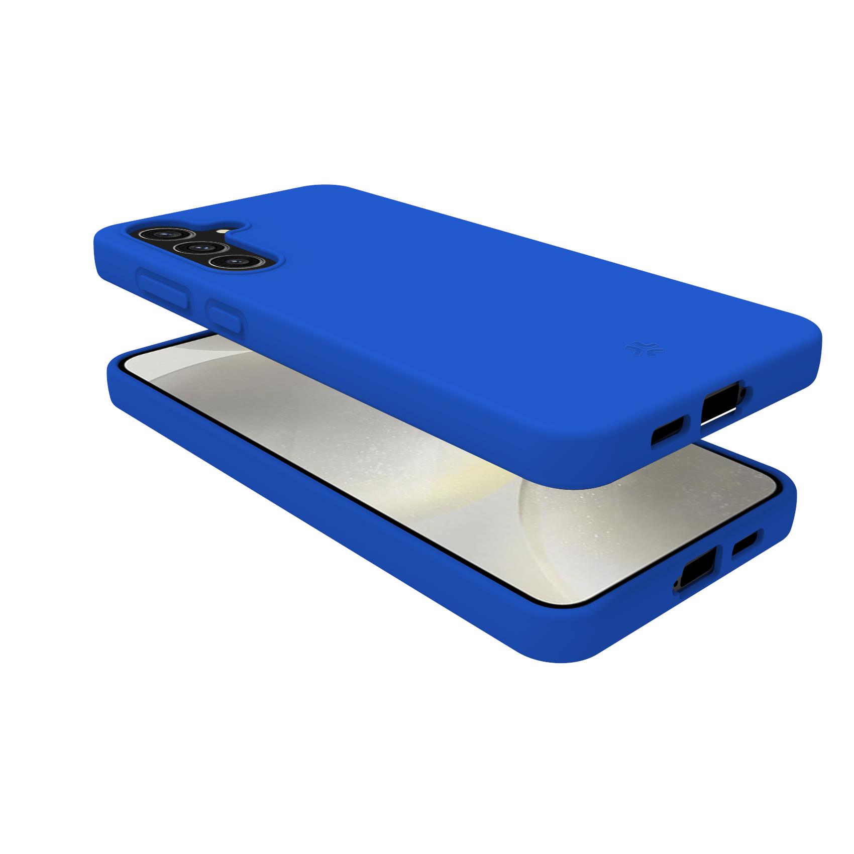 Cover Celly CROMO per Samsung Galaxy S24+ 5G Blu - immagine 5