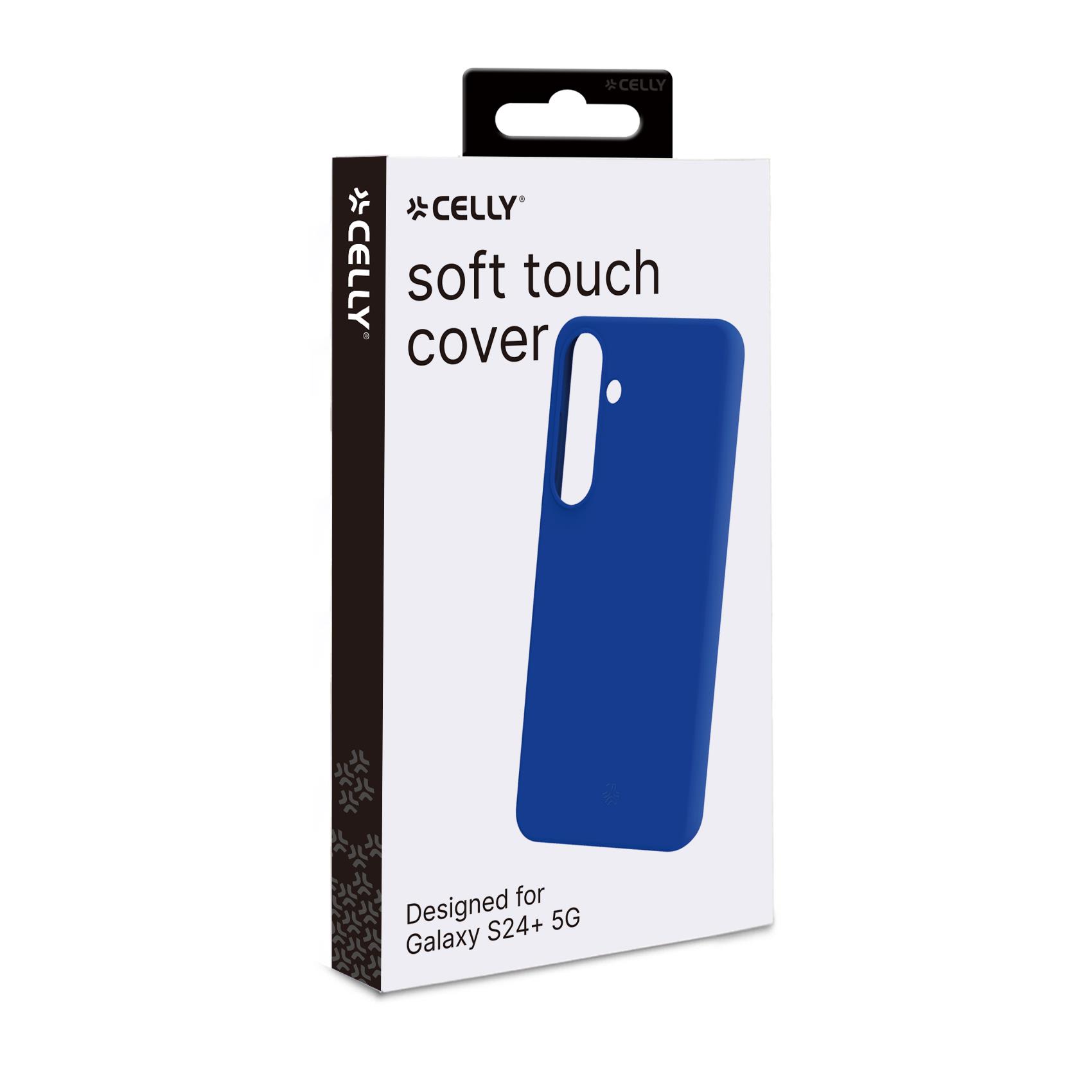 Cover Celly CROMO per Samsung Galaxy S24+ 5G Blu - immagine 8