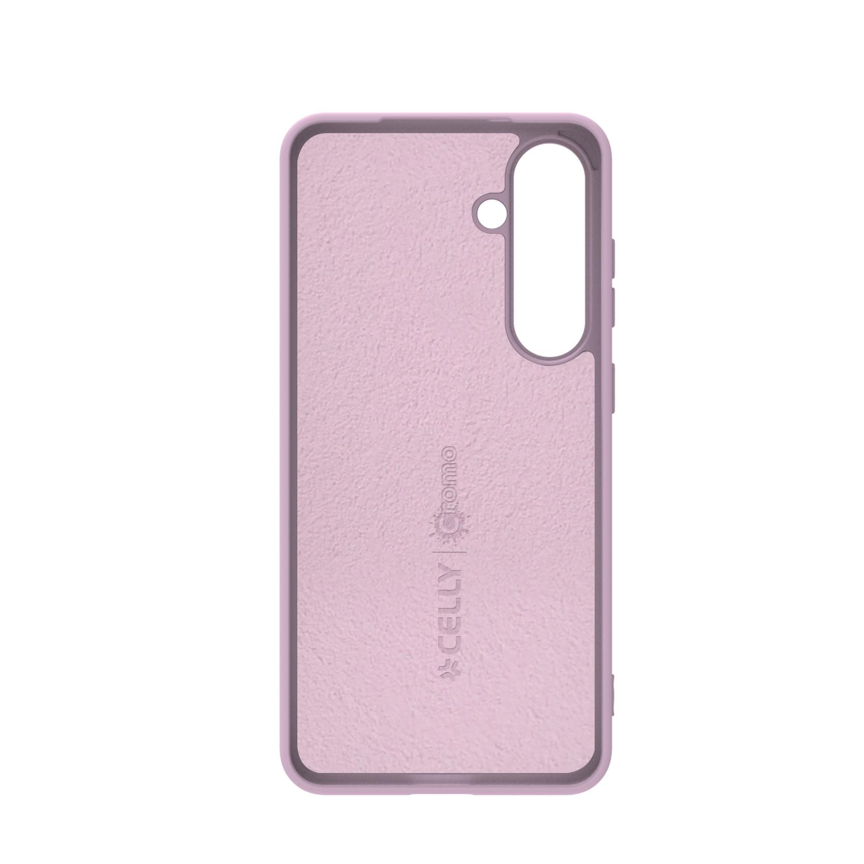 Cover Celly CROMO per Samsung Galaxy S24+ 5G Rosa - immagine 6