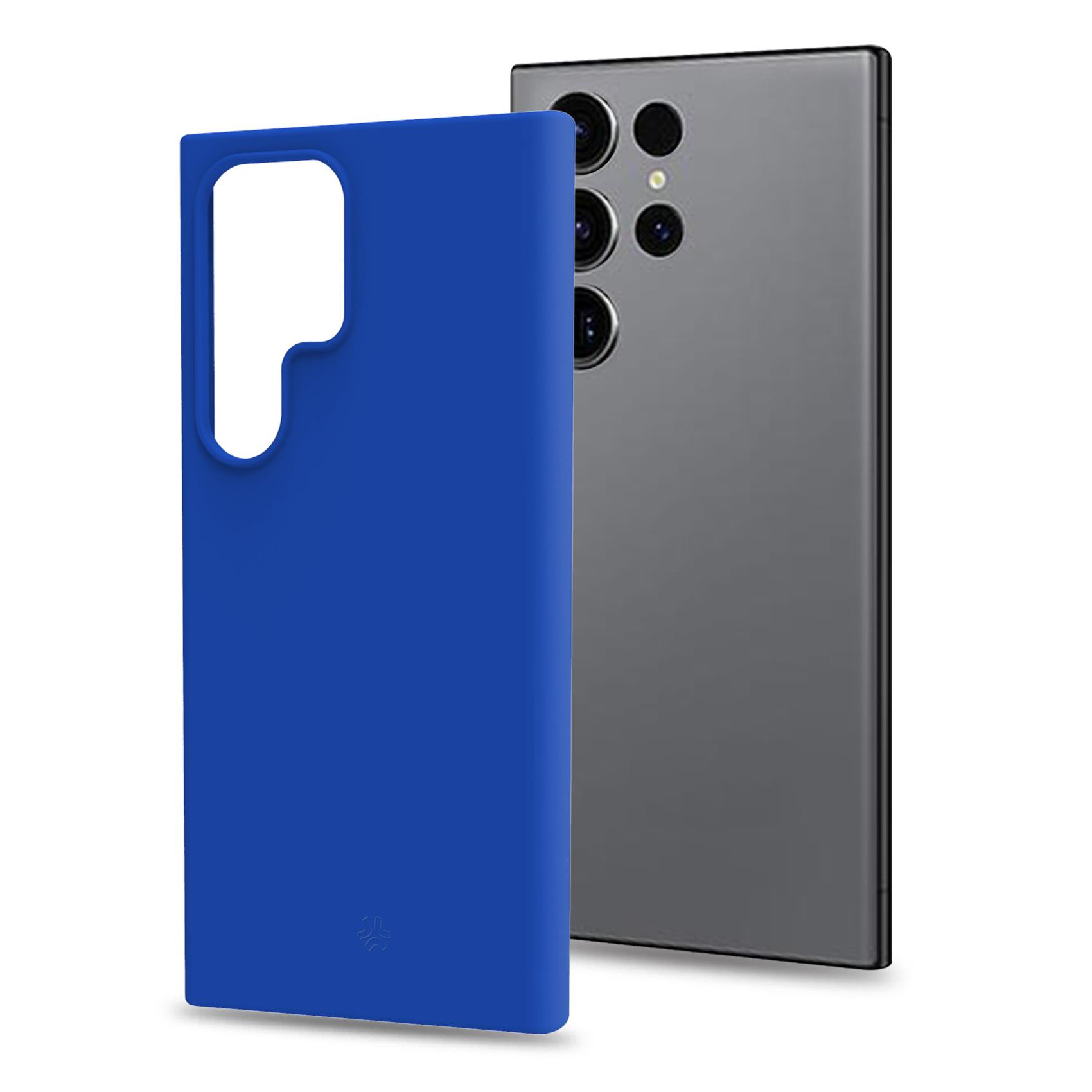 Cover Celly CROMO per Samsung Galaxy S24 Ultra 5G Blu TPU - immagine 3