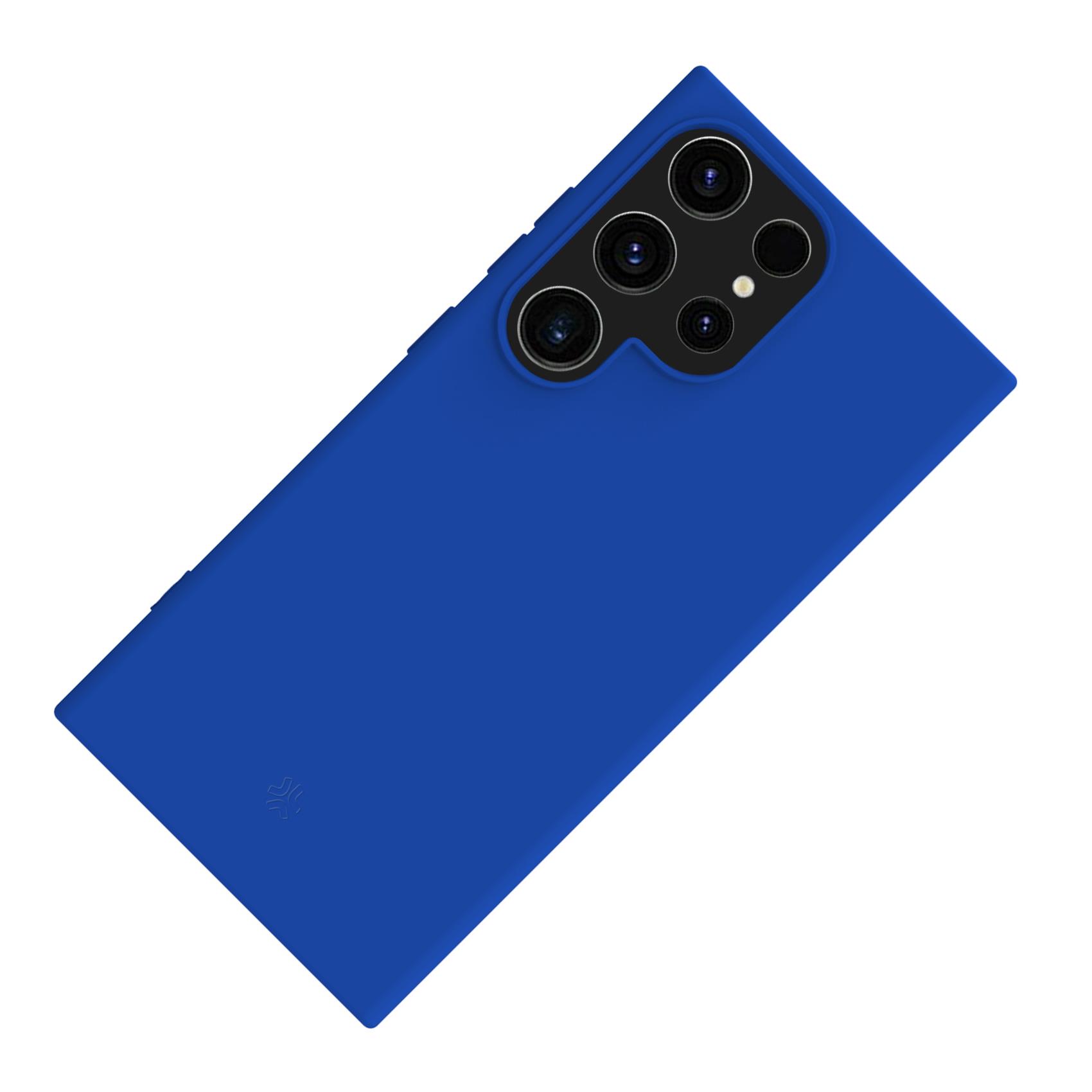 Cover Celly CROMO per Samsung Galaxy S24 Ultra 5G Blu TPU - immagine 5