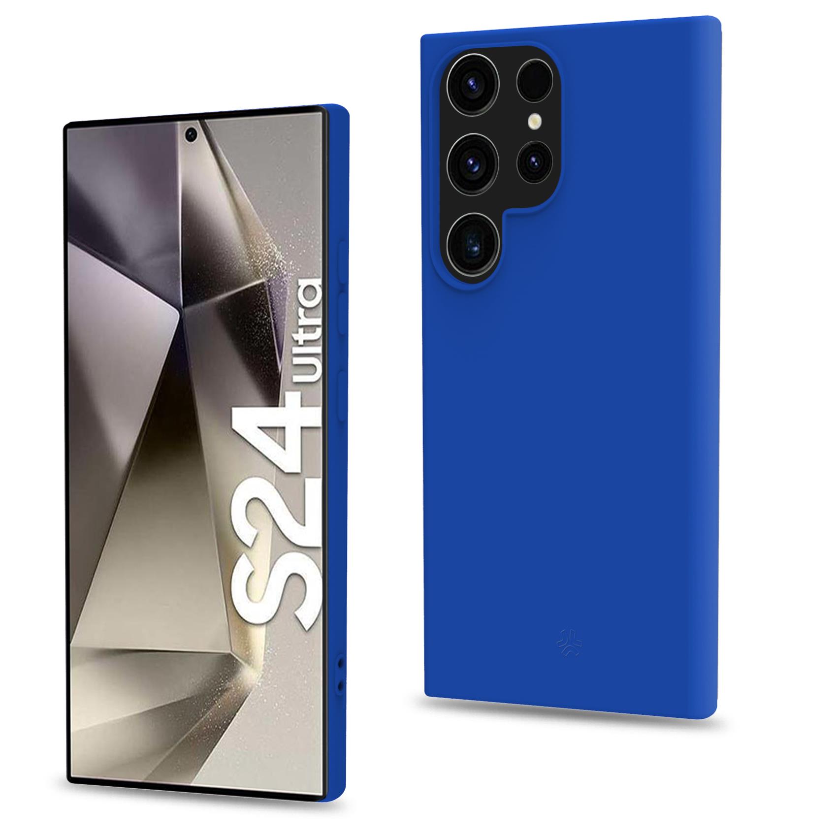 Cover Celly CROMO per Samsung Galaxy S24 Ultra 5G Blu TPU - immagine 11