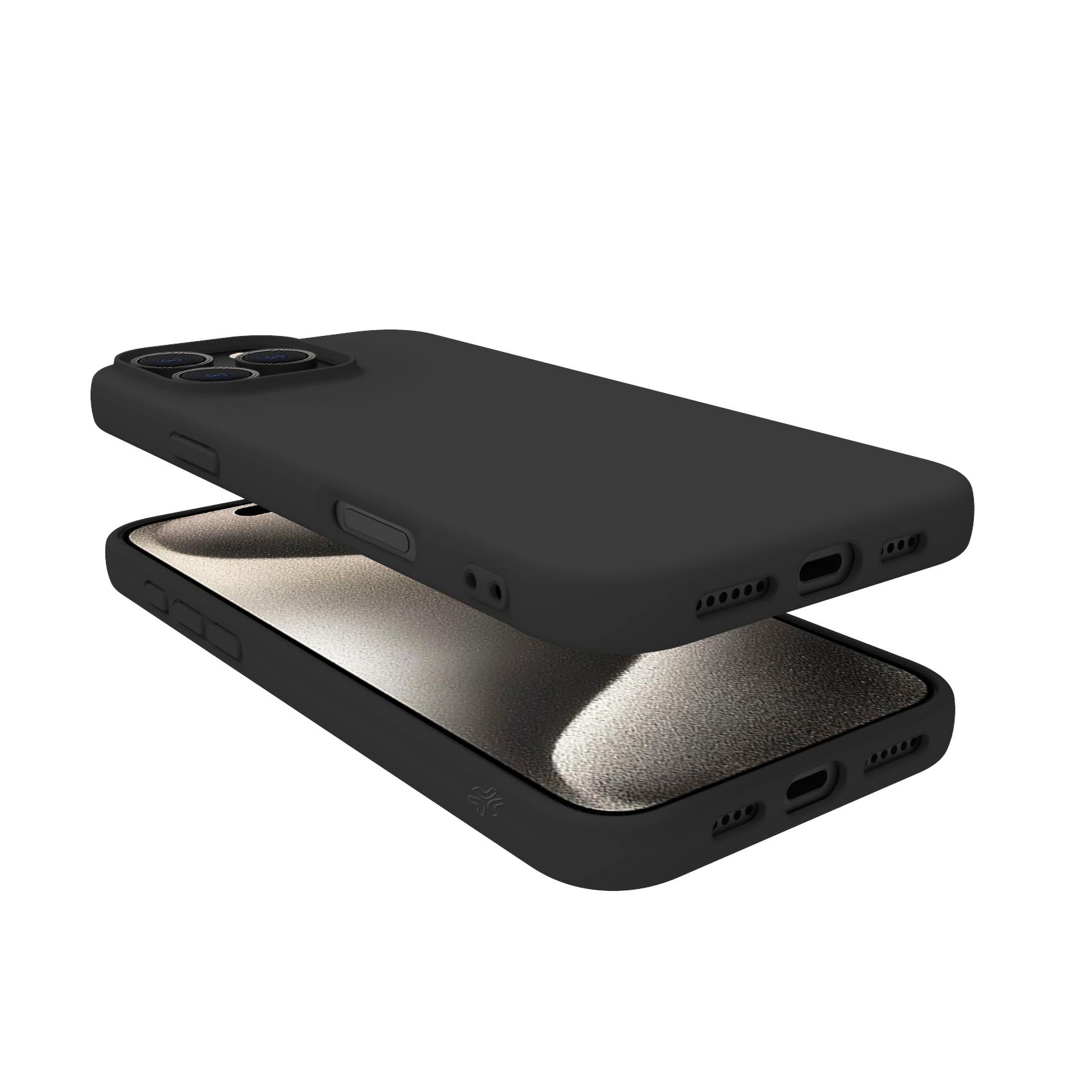 Cover Celly CROMO per Apple iPhone 16 Pro Max Nero TPU - immagine 10