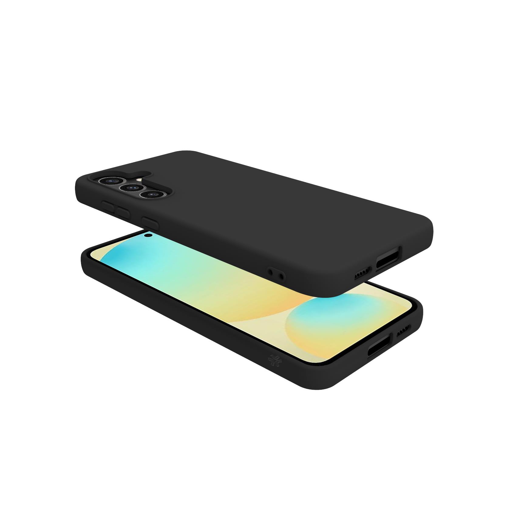 Cover Celly CROMO per Samsung Galaxy S24 FE Nero TPU - immagine 2