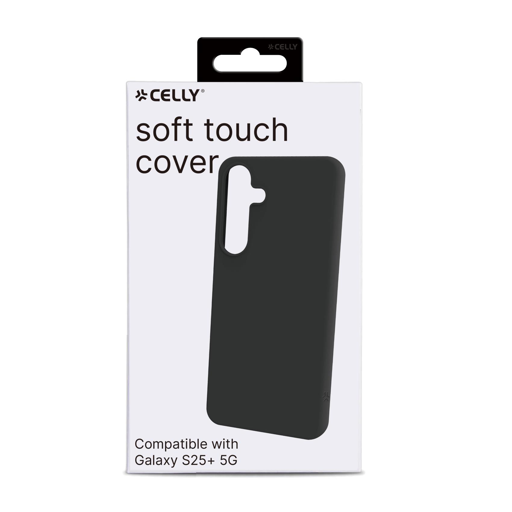 Cover Celly CROMO per Samsung Galaxy S25+ 5G Nero TPU - immagine 6