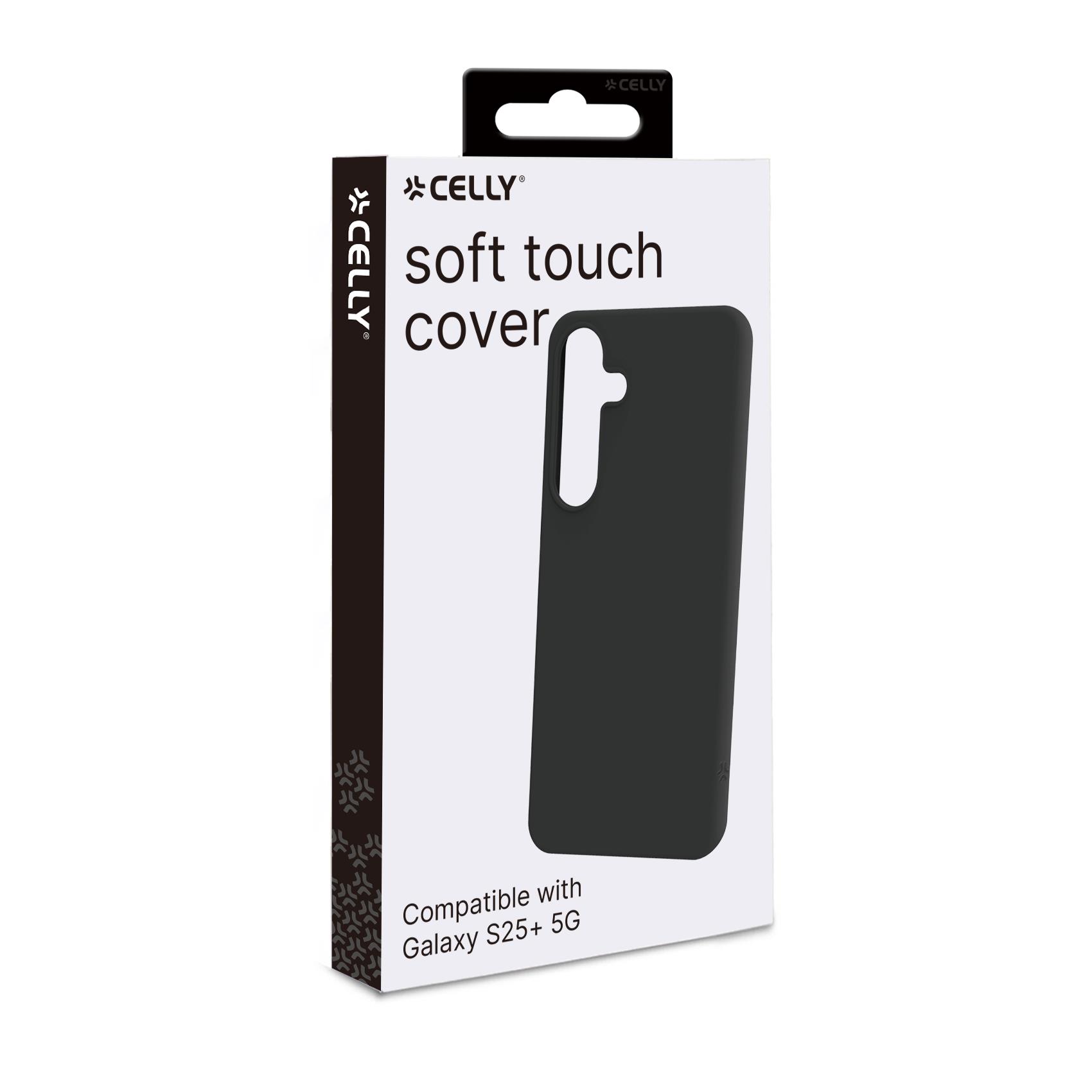 Cover Celly CROMO per Samsung Galaxy S25+ 5G Nero TPU - immagine 9