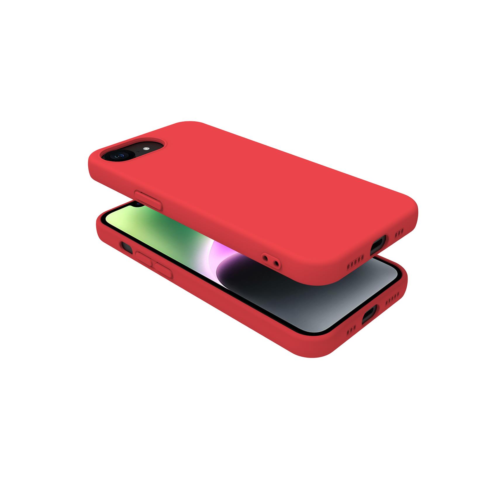 Cover Celly CROMO per Apple iPhone 16e Rosso TPU - immagine 2