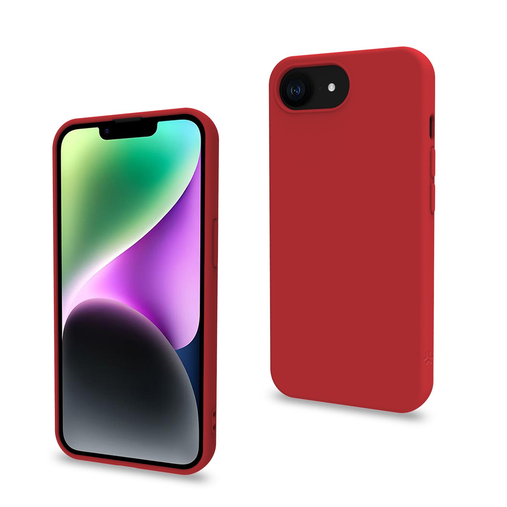 Cover Celly CROMO per Apple iPhone 16e Rosso TPU - immagine 7