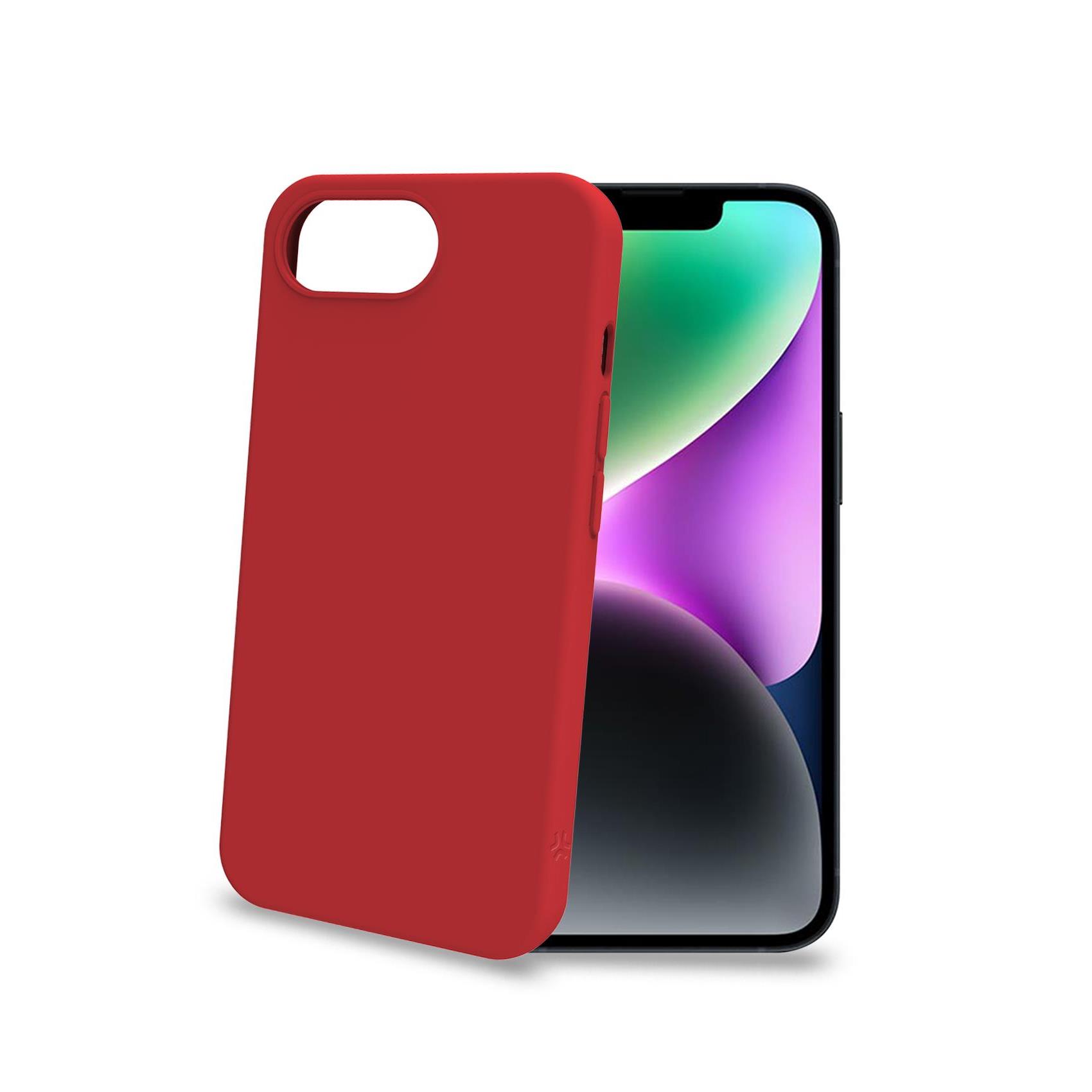 Cover Celly CROMO per Apple iPhone 16e Rosso TPU - immagine 13