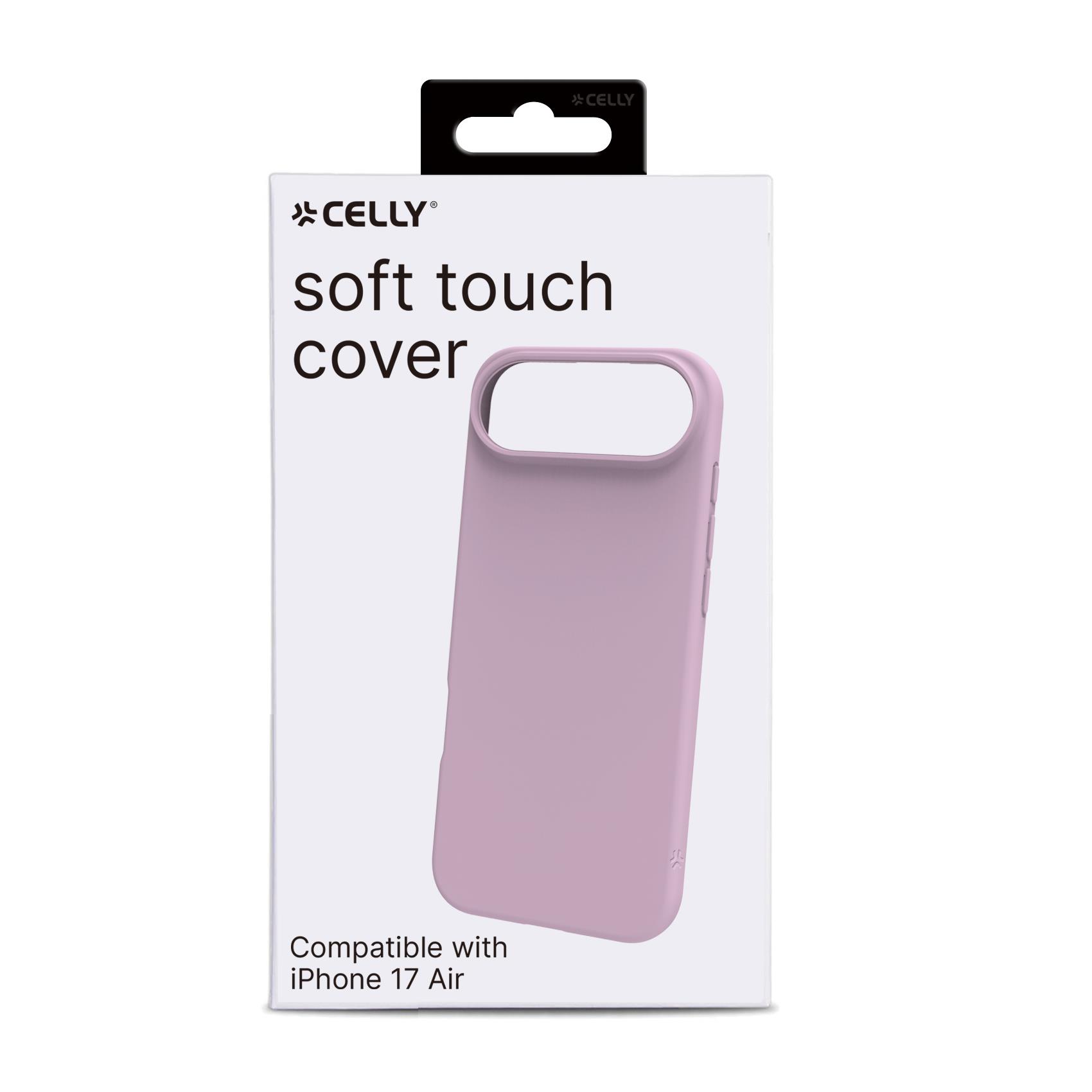 Cover Celly CROMO per iPhone Air Rosa TPU - immagine 5