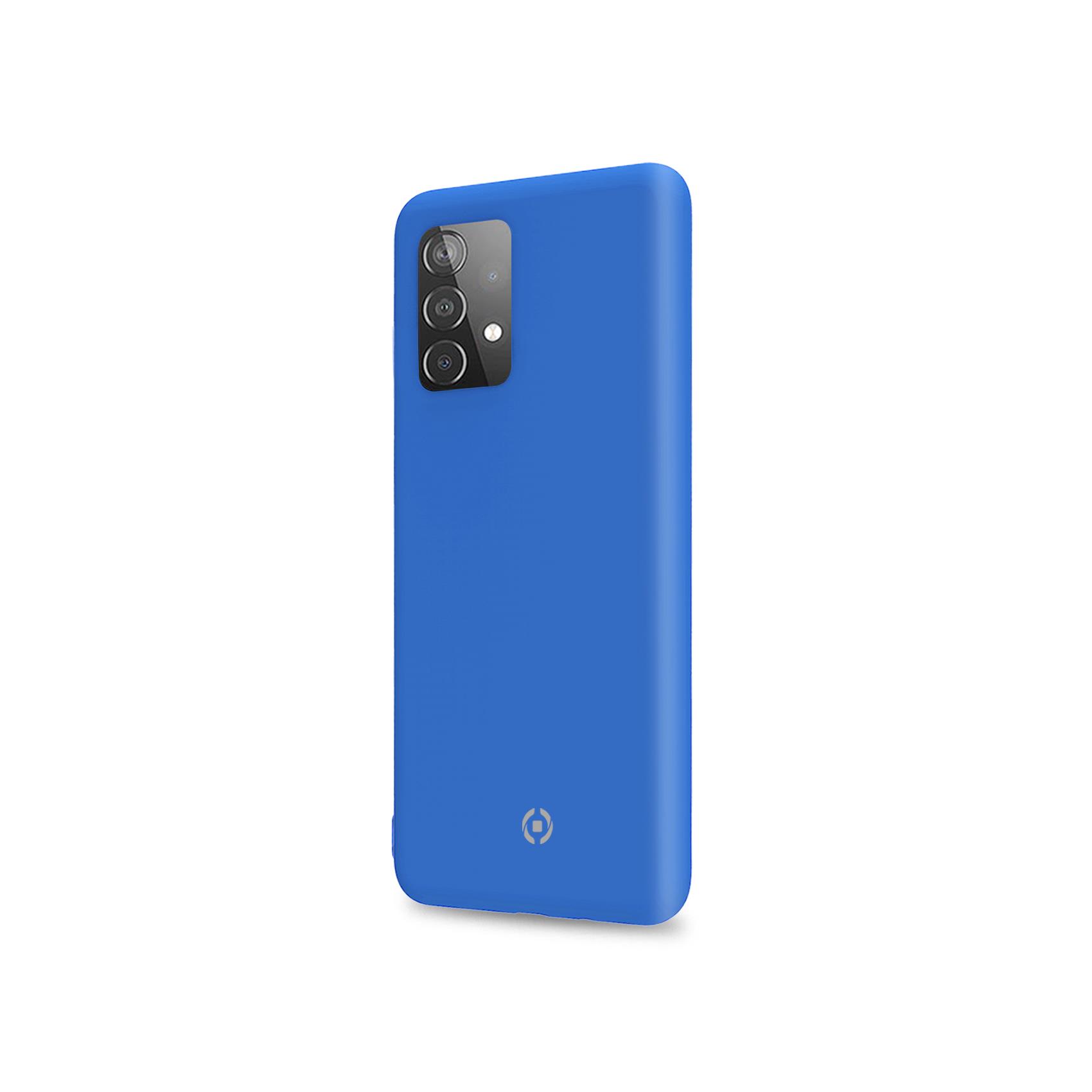 Cover Celly CROMO per Samsung Galaxy A52/A52s 5G Blu TPU - immagine 3