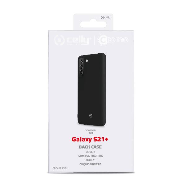 Cover Celly CROMO per Samsung Galaxy S21+ 5G Nero - immagine 4
