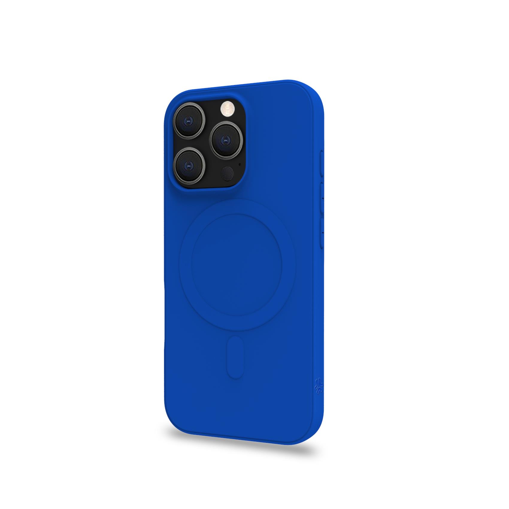 Cover Celly Cromomag per iPhone 16 Pro in TPU Blu - immagine 7