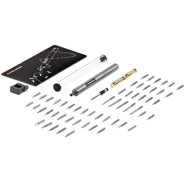 Kit Cacciaviti Elettrici Startech 55 Punte Precisione Alluminio - immagine 6