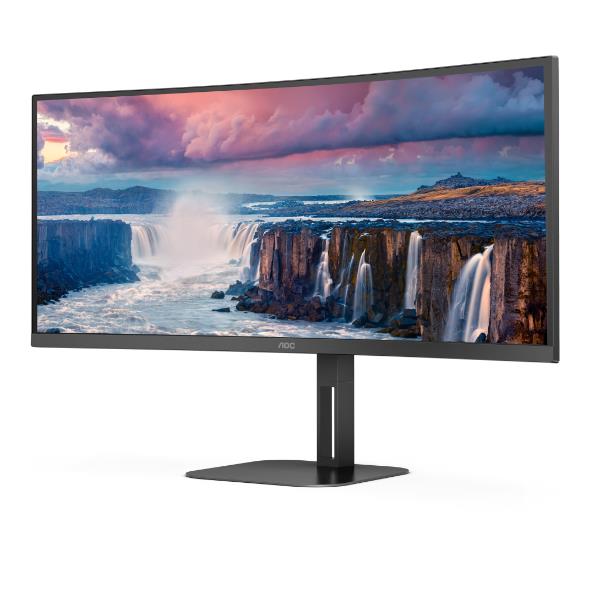 Monitor Curvo AOC CU34V5C 34 UltraWide 219 3440x1440 VA - SKU: CU34V5C - Immagine 4