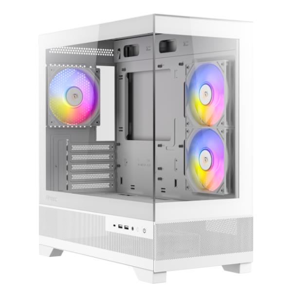 Cabinet Mid-Tower Antec CX500M-ARGB W Bianco - immagine 2
