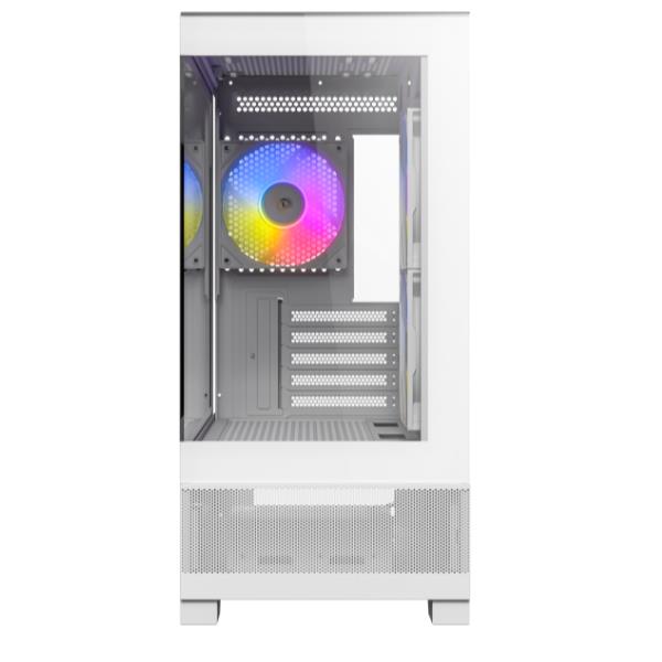 Cabinet Mid-Tower Antec CX500M-ARGB W Bianco - immagine 8