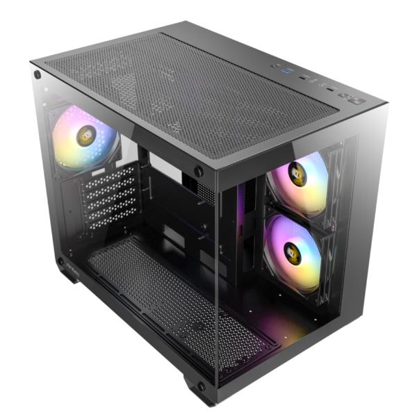 Cabinet Antec CX600M RGB Nero Mini-Tower - immagine 9