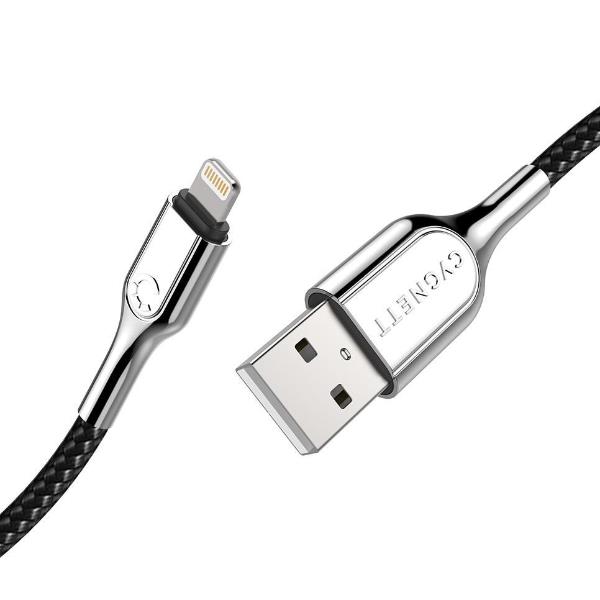 Cavo Lightning a USB-A Cygnett Armoured 3 Metri Tessuto Nero - immagine 2