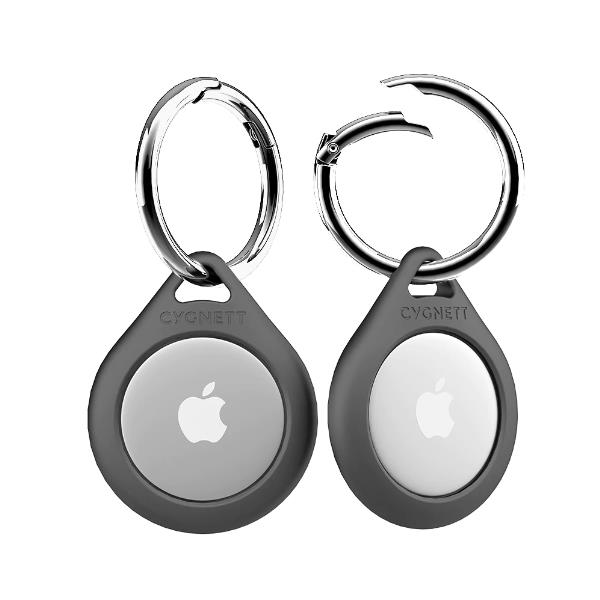 Custodia Portachiavi Cygnett per AirTag Set 2 Pezzi Trasparente - immagine 2