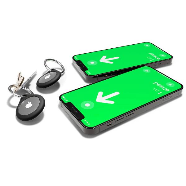 Custodia Portachiavi Cygnett per AirTag Set 2 Pezzi Trasparente - immagine 3