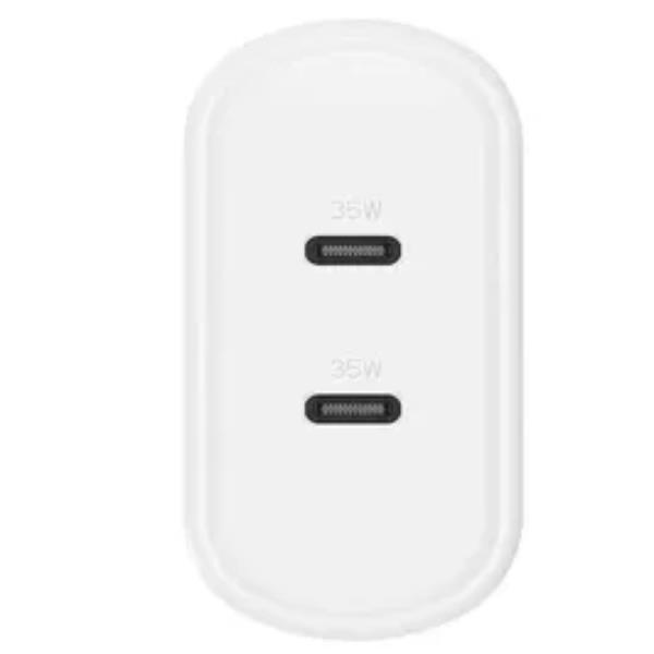 Caricabatterie Cygnett PowerPlus 35W Dual USB-C Bianco - immagine 2
