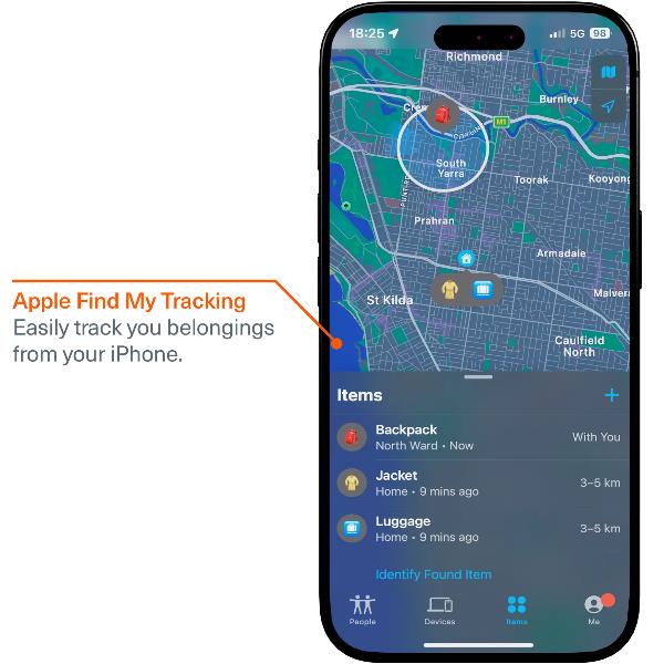 Tracker Bluetooth Cygnett TravelTag Ricarica Wireless Nero - immagine 5