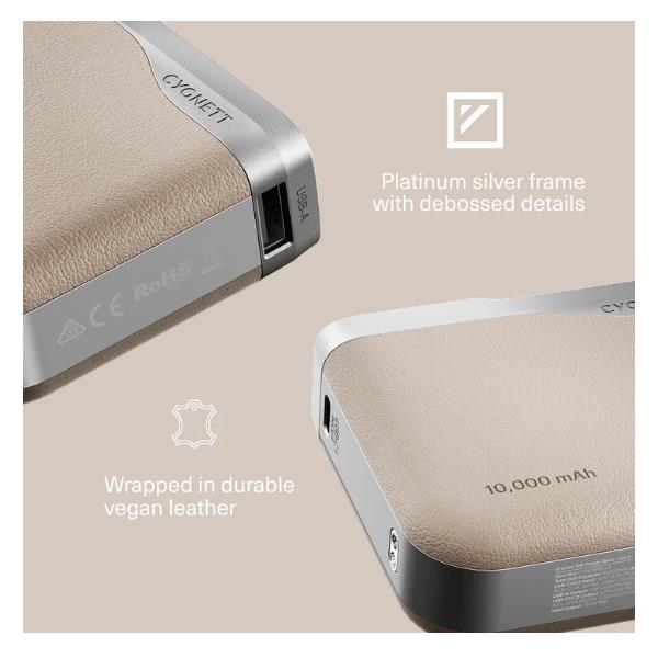Power Bank Cygnett Encore 10K 10000mAh Ivory - immagine 5