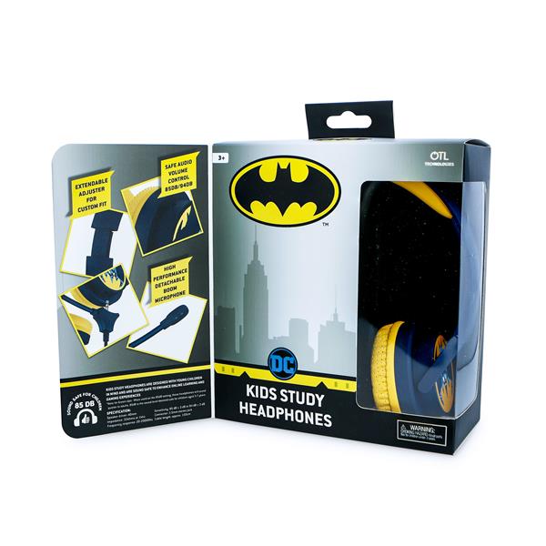 Cuffie Gaming Oceania Trading BATMAN con Microfono Nero - immagine 3