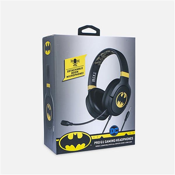 Cuffie Gaming Oceania Trading Batman Pro G1 con Microfono Nero - SKU: DC0885 - Immagine 2