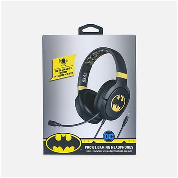 Cuffie Gaming Oceania Trading Batman Pro G1 con Microfono Nero - SKU: DC0885 - Immagine 5
