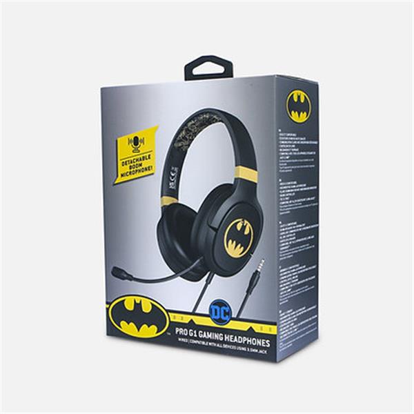 Cuffie Gaming Oceania Trading Batman Pro G1 con Microfono Nero - SKU: DC0885 - Immagine 6