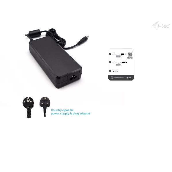 Alimentatore Notebook I-Tec 22V 9.5A 130W - immagine 4
