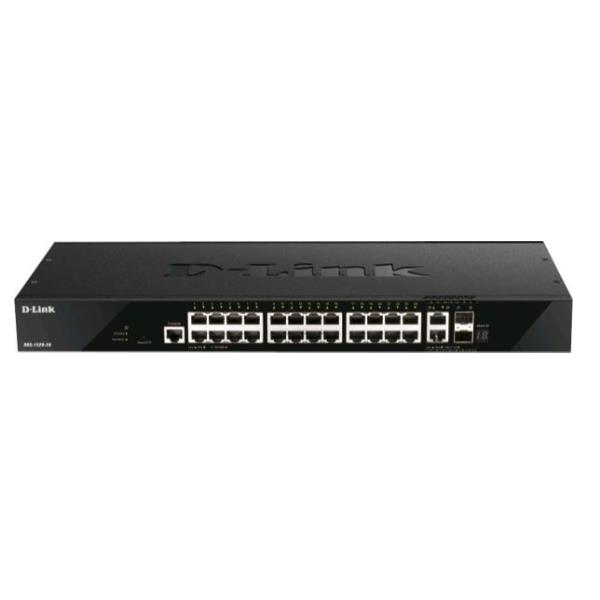 Switch D-Link DGS-1520-28/E 24 Porte Gigabit Layer 3 Smart Managed - immagine 2