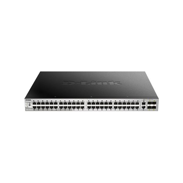 Switch D-Link DGS-3130-54PS 48 Porte Gigabit PoE Managed Layer 3 - immagine 2