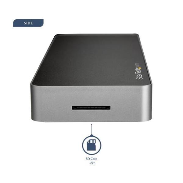 Docking Station Startech USB-C Dual-4K PD 60W Grigio - immagine 4