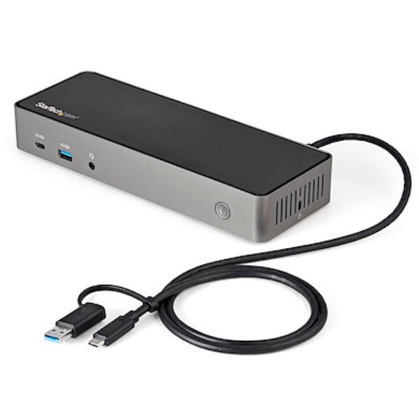 Docking Station Startech Triplo Monitor USB-C USB-A HDMI DP - immagine 10