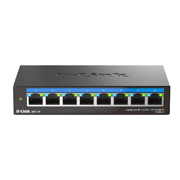 Switch D-Link DMS-108 8 Porte Gigabit 2.5GbE - immagine 3