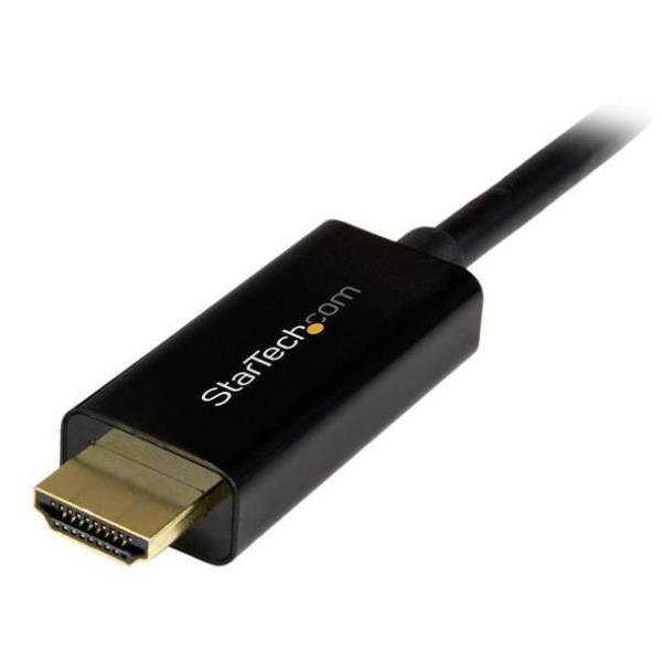 Cavo DisplayPort a HDMI Startech 2 metri 4K Nero - immagine 5