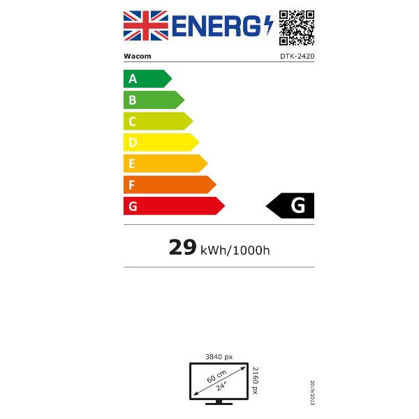 Tavoletta Grafica Wacom Cintiq Pro 24" 4K Penna 8192 Livelli - immagine 4
