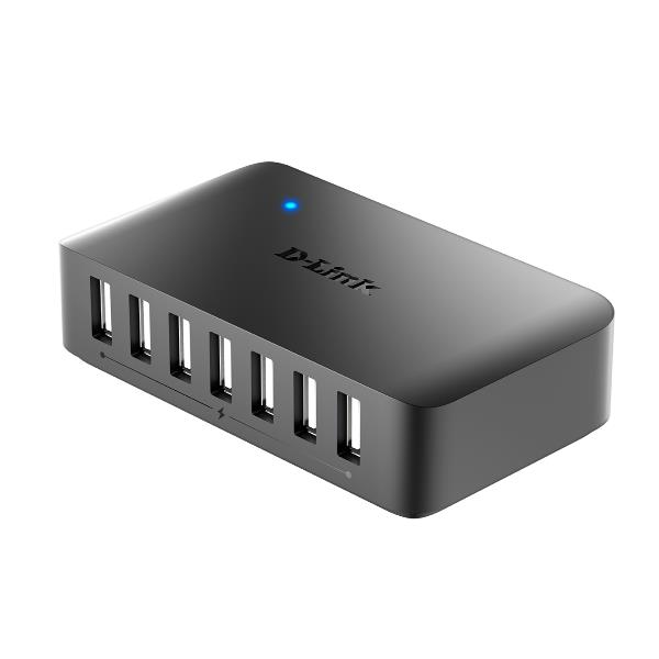 Hub USB D-Link DUB-H7 7 Porte USB 2.0 Alimentato - immagine 4