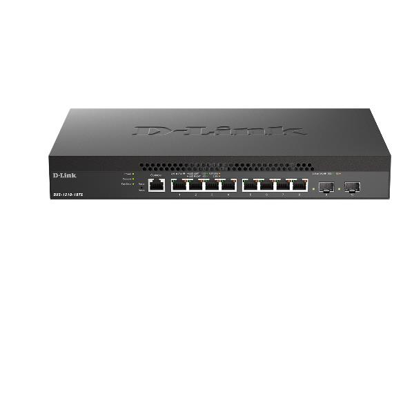 Switch D-Link DXS-1210-10TS Smart Managed 8 Porte 10GbE Layer 3 - immagine 2