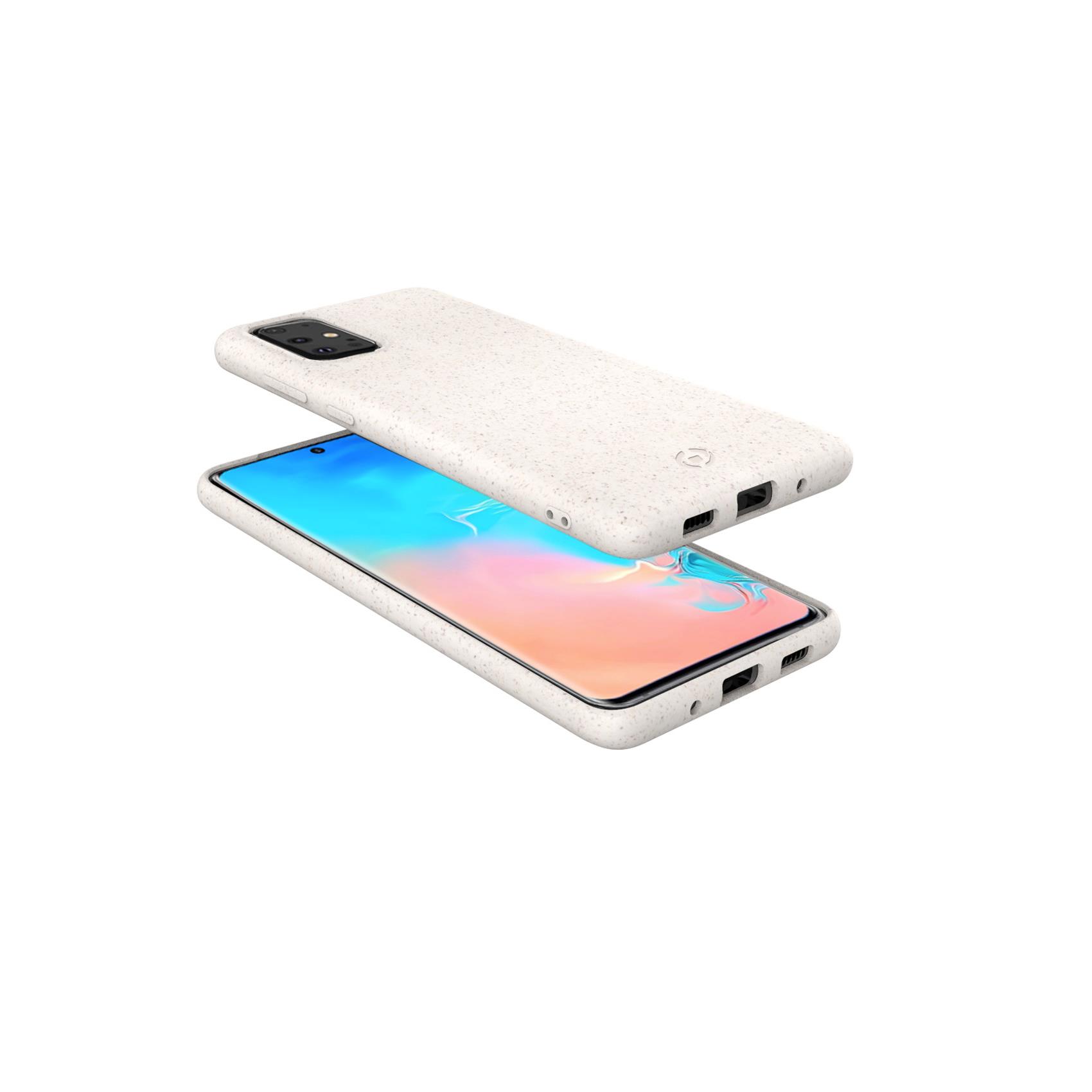 Cover Smartphone Celly Earth per Samsung Galaxy S20 in Mais Bianco - immagine 3