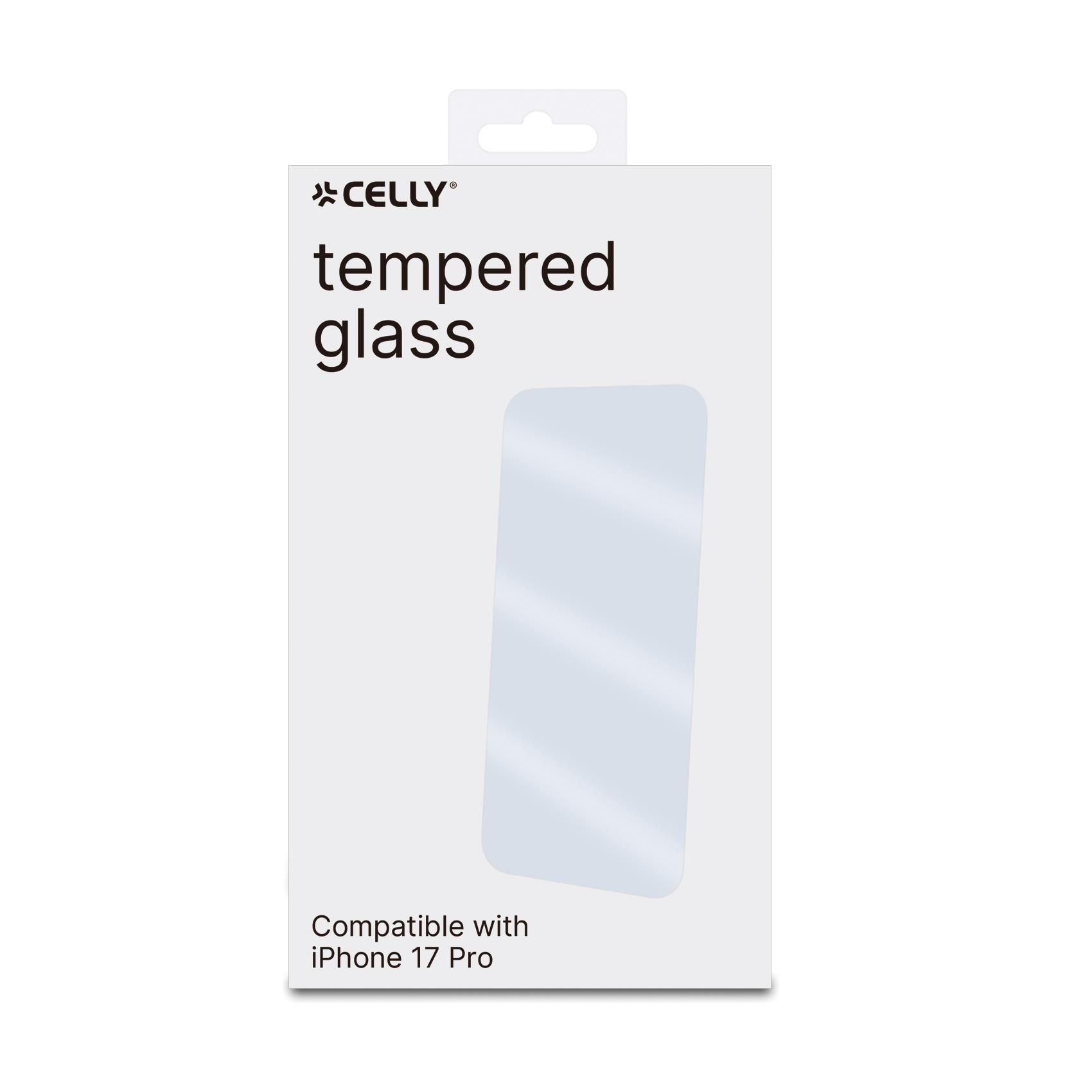Proteggi Schermo Celly Easy Glass per iPhone 17 Pro - Vetro Temperato - immagine 3