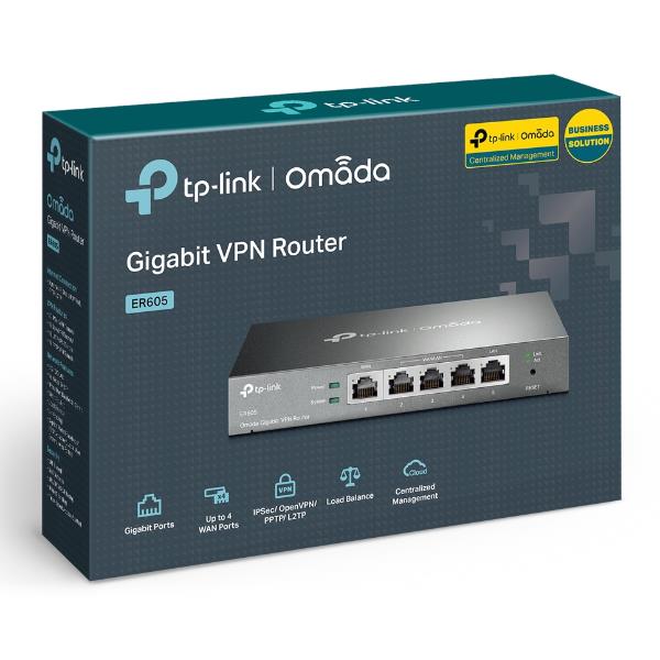 Router TP-LINK ER605 4 Porte Gigabit Firewall Integrato - immagine 3