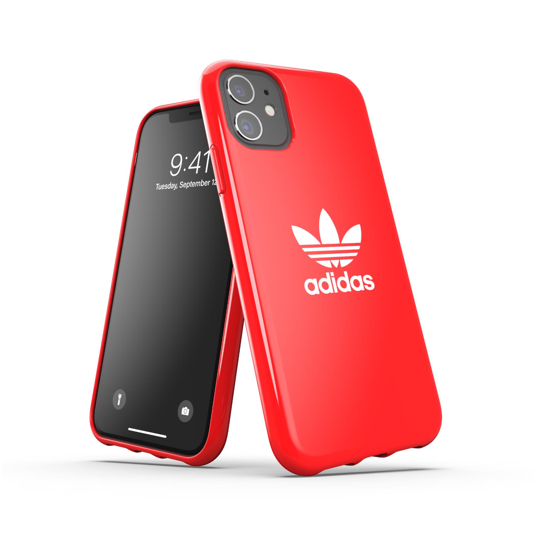 Cover Smartphone Adidas Originals per iPhone 12 Pro Max Rosso TPU - immagine 5